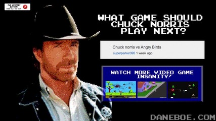 Chuck Norris vs Angry Birds