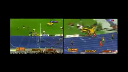 Usain Bolt Performance 100m and 200m In Berlin