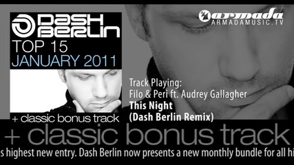 Dash Berlin remix incl. Filo and Peri - This night