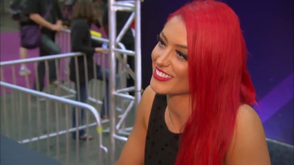 Eva Marie has her first individual autograph signing: Total Divas Season 2 Finale, June 1, 2014
