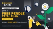 Auto-Invest Adds PENDLE - Binance EARN A FREE PENDLE TRIAL PLAN