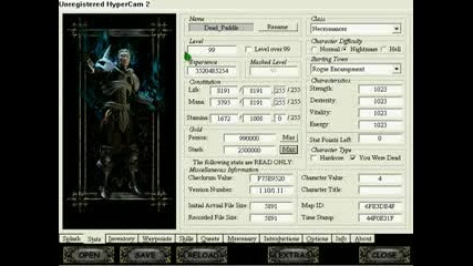 Diablo 2 - Hero Editor