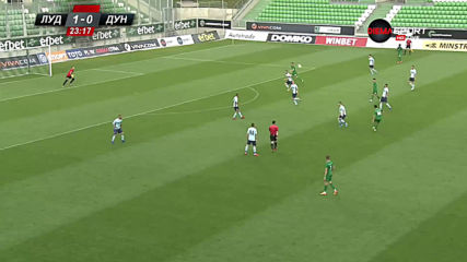 Лудогорец - Дунав Русе 3:0 /първо полувреме/
