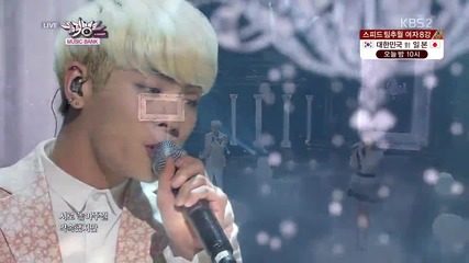 140221 Taeyeon & Jonghyun - Breath @ Music Bank