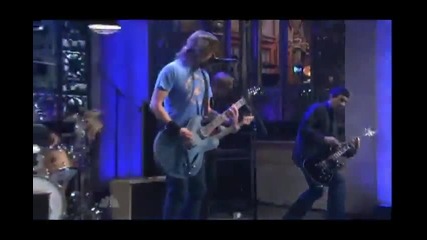 Foo Fighters - Rope ( Saturday Night Live ) 