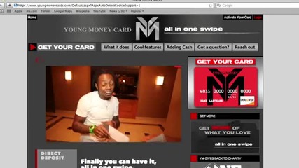 Ed Mackmaine - Young Money Card Commercial