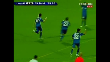 Левски - Баку 2:0