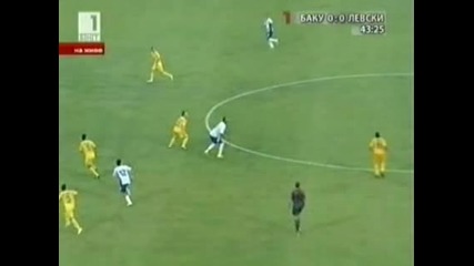 Левски - Баку 0:0 28.07.2009
