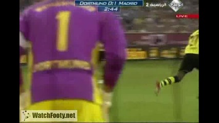 Borussia Dortmund 0 vs. Real Madrid 1