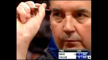 Phil Taylor hits two 9 Darters in one match.