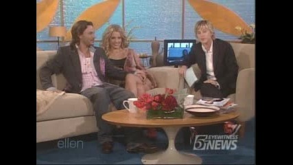 Britney and Kevin at Ellen Show 2005 part 3