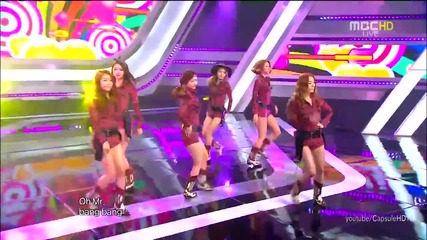 (hd) Dal Shabet - Mr. Bang Bang ~ Music Core (23.06.2012)