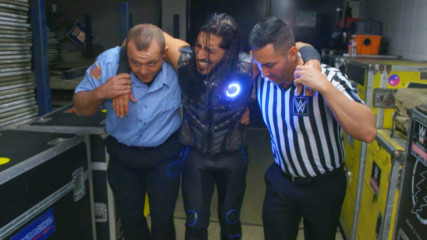 Mustafa Ali receives help after Samoa Joe's brutal attack: WWE.com Exclusive, Jan. 15, 2019