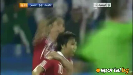 Китай - Кувейт 2:0 