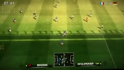 Pes 2010 Gameplay - France v Germany (hq)