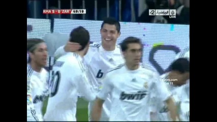 C.ronaldo - Real Madrid 5 - 0 Real Saragoza 