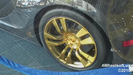 Bugatti Veyron Linea Vincero doro Mansory 
