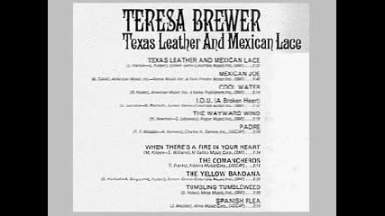 - Teresa Brewer Sings Quottexas Leather An