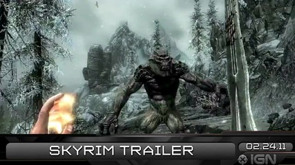 Ign Daily Fix - 24.2.2011 - The Elder Scrolls V Skyrim Gameplay 