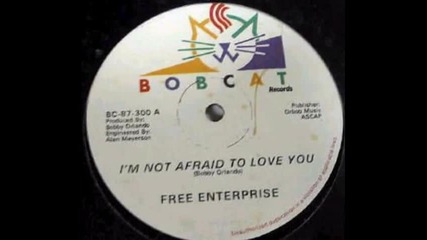 Free Enterprise - I`m not afraid to love you [bobby o`]