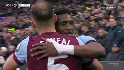 West Ham United with a Goal vs. Crystal Palace