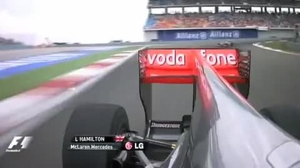 Lewis Hamilton Turkey 2010 
