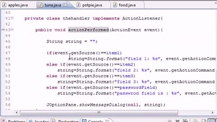 Java Programming Tutorial - 54 - Event Handler Program