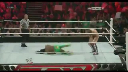 Daniel Bryan Finisher yes Lock Wwe Raw 4 16 12 Yes! Yes! Yes!