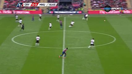 Кристъл Палас - Манчестър Юнайтед 0:0 /първо полувреме/