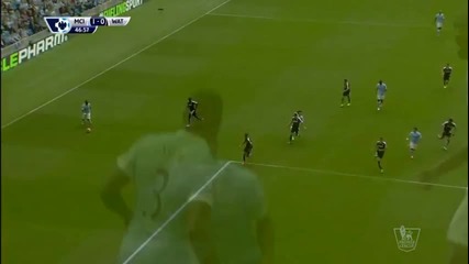 Ман Сити - Уофтфорд 2:0, Висша лига, 4-и кръг
