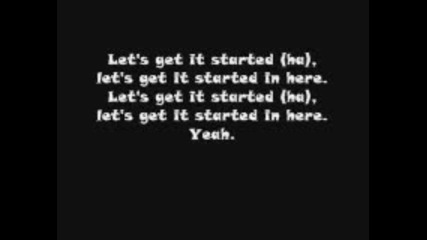 The Black Eyed Peas - let's get it started