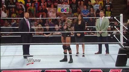 Randy Orton's Championship Coronation: Raw, August 19, 2013