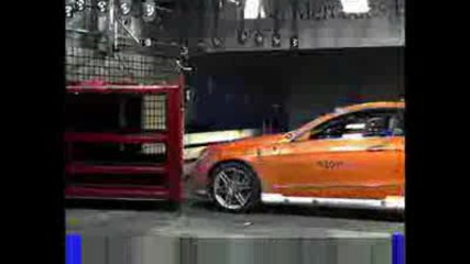 Crash Test new Mercedes E - Class Coupe 2010