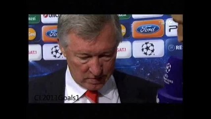 Alex Ferguson Interview after Schalke vs Manu