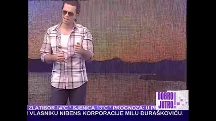 Adil - Ne dizi ruku na nas Jutarnji Program Tv Pink 2013