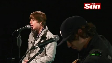 Justin Bieber - Usher's You Got It Bad (acoustic)