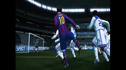 Pes 10 - Лионел Меси - през целия отбор