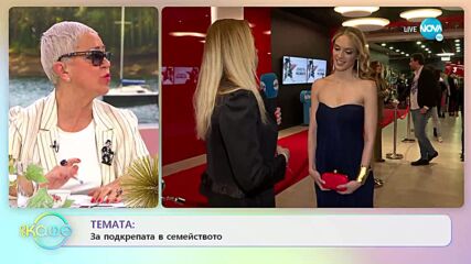 Луиза Григорова-Макариев за подкрепата в семейството - „На кафе” (05.04.2022)