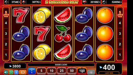 5 Dazzling Hot - Slot Machine - 5 Lines