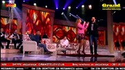 Indira Radic i Pedja Medenica - Samo tuga ostala ( Halo,halo GRAND TV 2014)