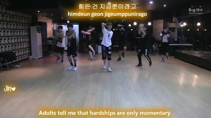 Bts No Dance Practice [eng Sub Rom Han] Hd
