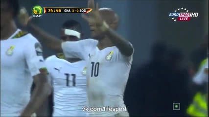 Гана 3 - 0 Екваториална Гвинея ( 05/02/2015 ) ( Kупа на африканските нации 2015 )