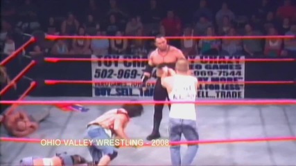 Райбак пребива Брад Мадокс - Ohio Valley Wrestling 2008 !