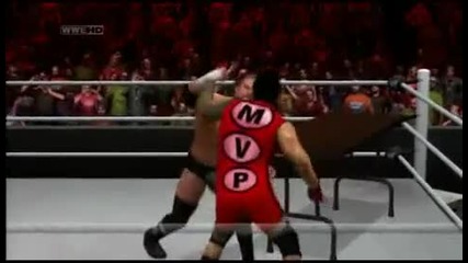 Wwe Smackdown! vs Raw 2011 Trile Hhh vs Mvp in Table Matche