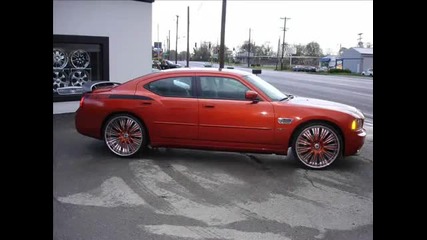 Dg Motoring Dodge Challenger Charger 300 Magnums with 24 wheels Asanti Giovanna Gianelle K 