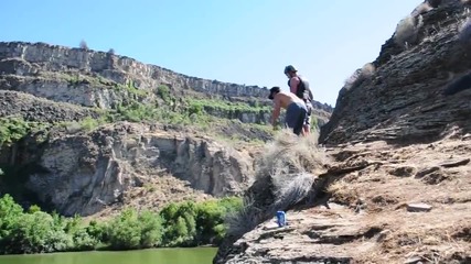 Световен рекорд за най-голям воден катапулт