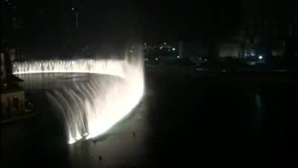 Burj Dubai fountain - Time to say Goodbye 