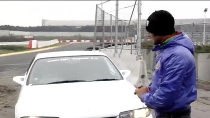 Drift test Tv -will he make a drift - Ще направи ли Дрифт!{nissan Skyline R33}