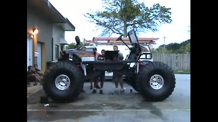 monster golf cart