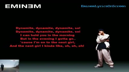 Eminem - So Bad (lyrics on screen)